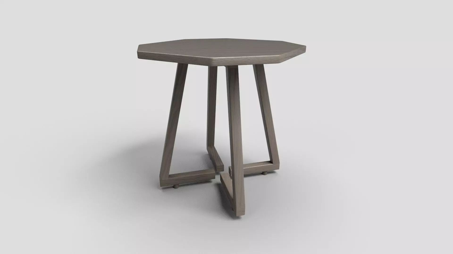 Octagon Table CG69 3D model_0