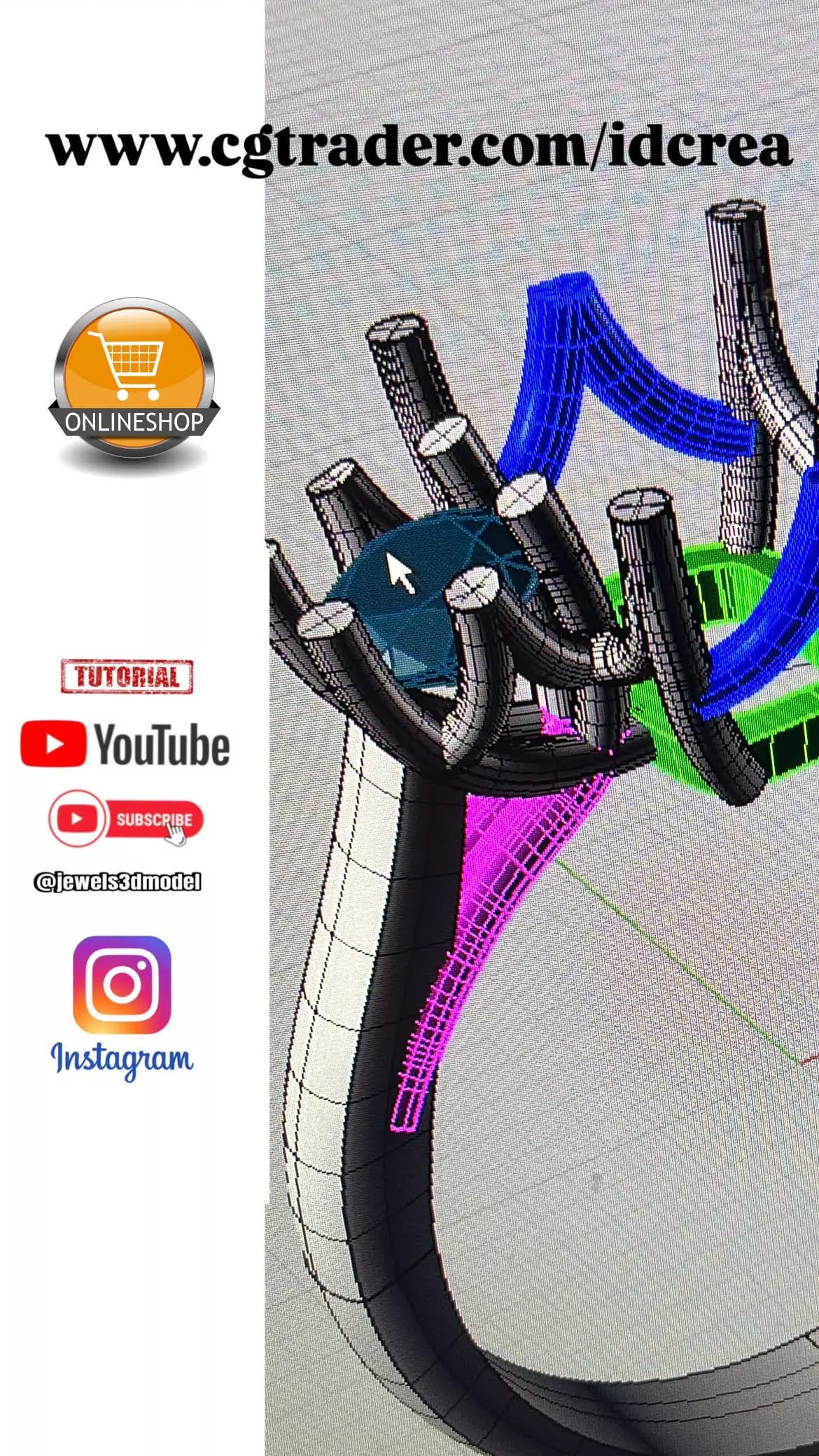 Ring Chain Nodo 3D print model_12