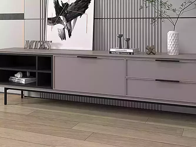 TV cabinet 3D model 2