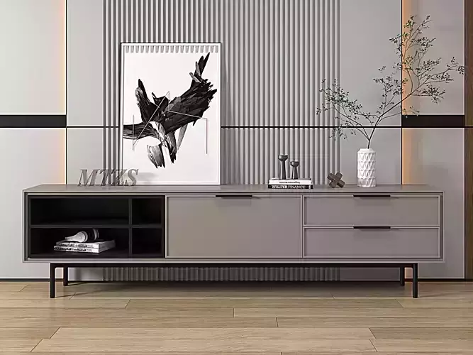 TV cabinet 3D model
