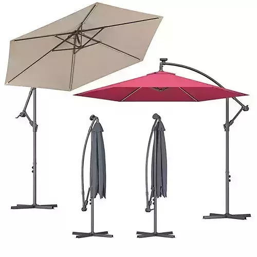 Cantilever Parasol LED Corval
