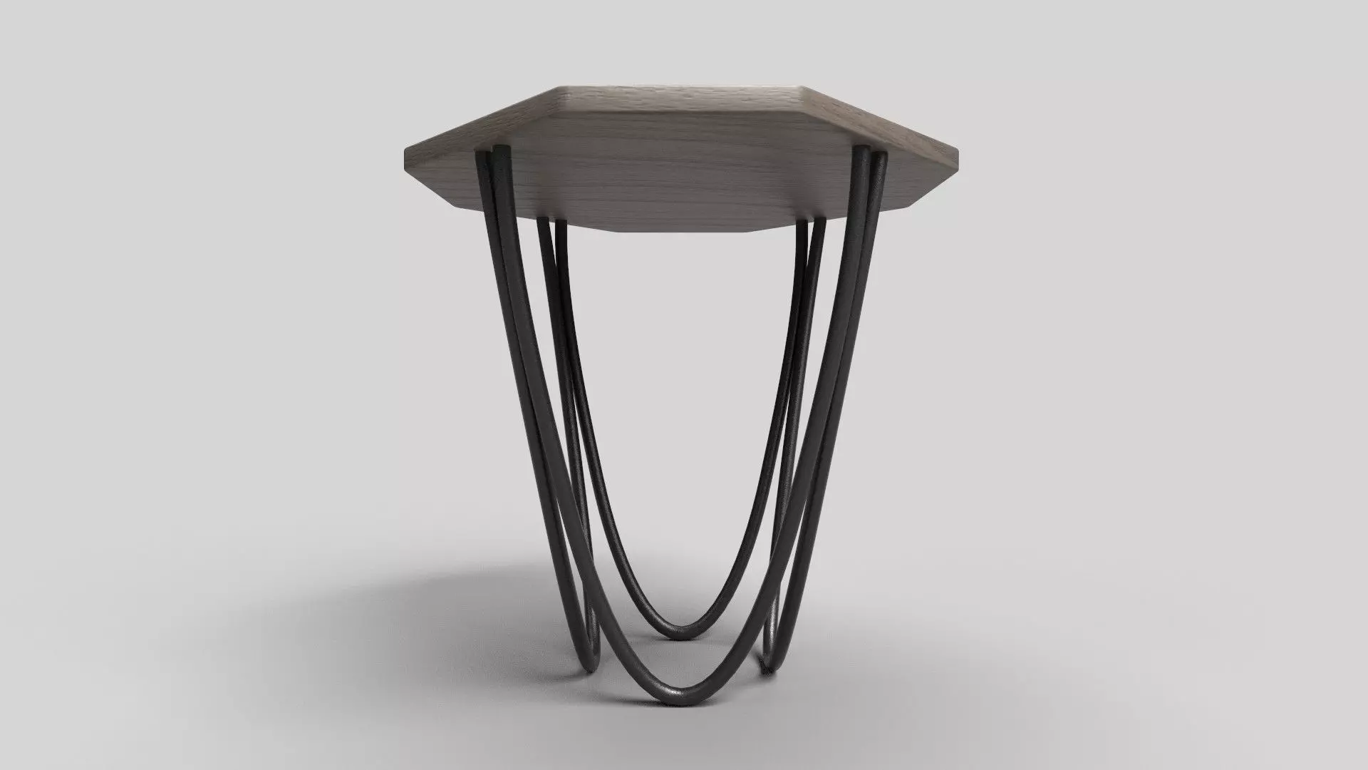Octagon Table CG72 3D model_2