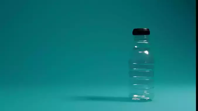 500ml Clear plastic juice bottle PET