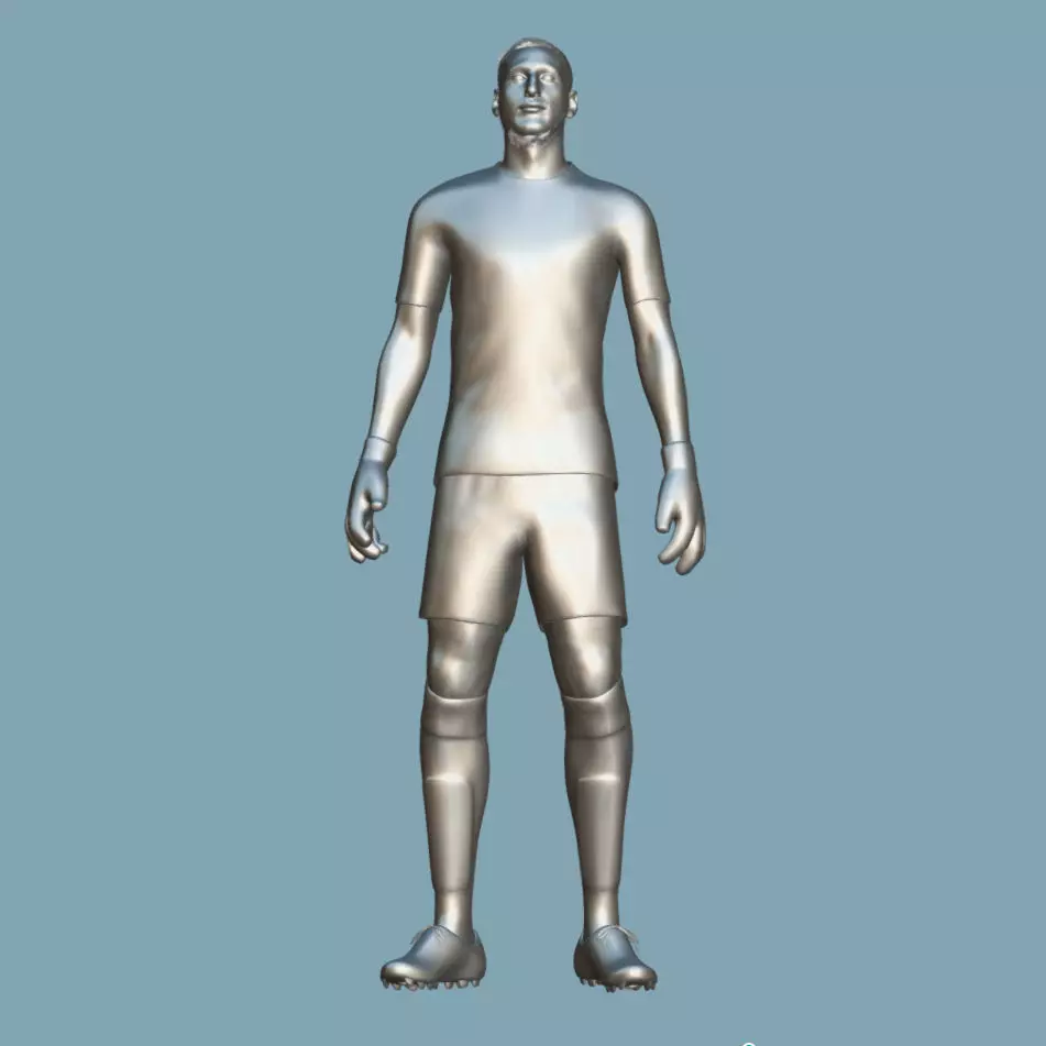 3D Rigged Donnarumma Man City 2025 3D model_3