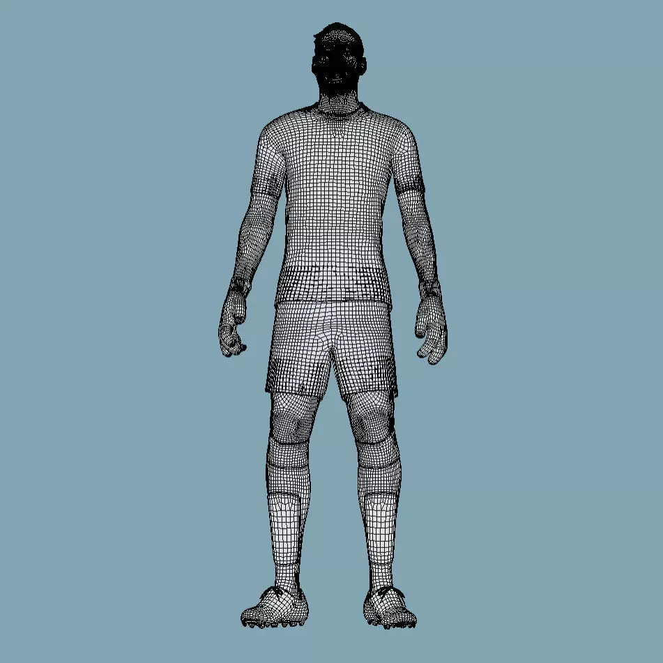 3D Rigged Donnarumma Man City 2025 3D model_6