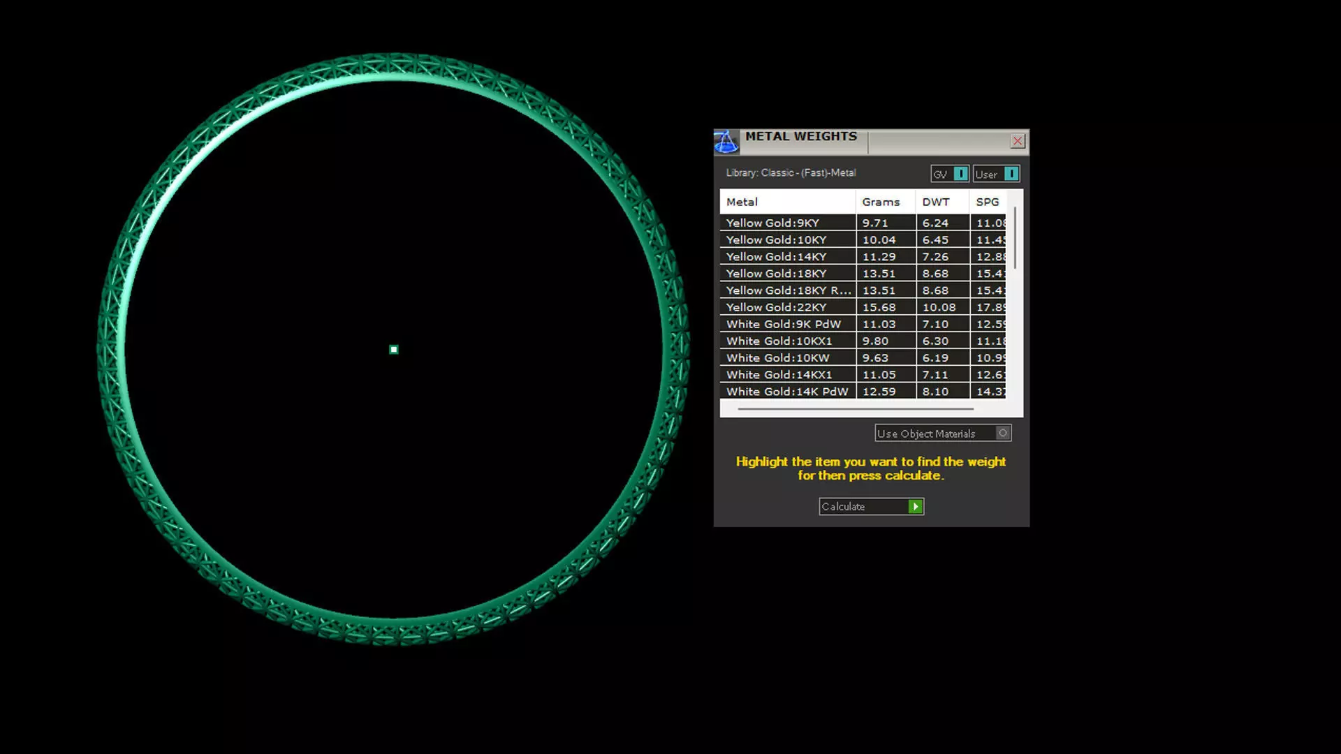 3rd size Best Selling Lightweight Jolly Bangle 3D print model_1