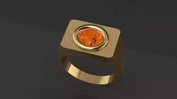 Oval cut topaz diamond ring