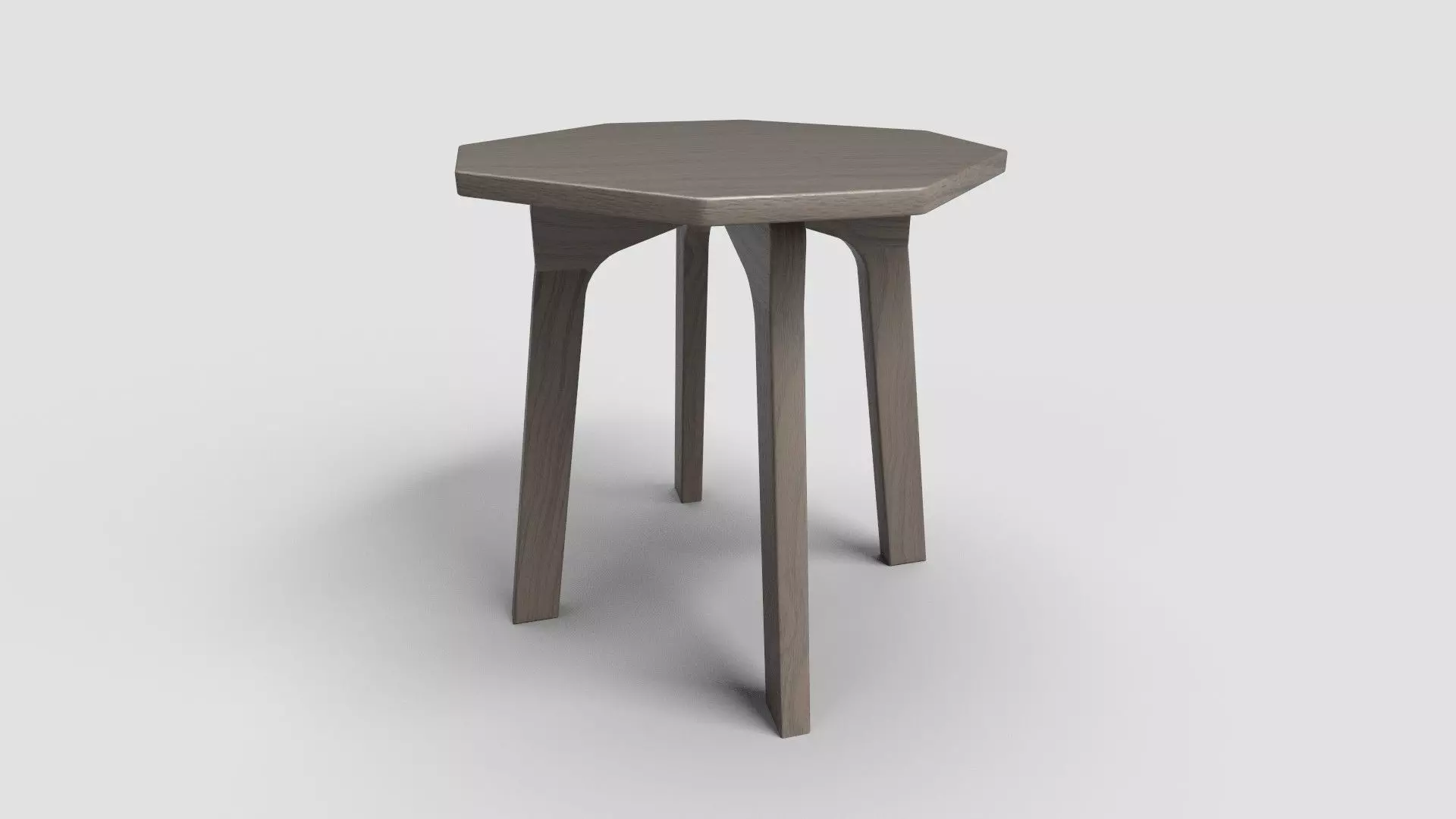 Octagon Table CG75 3D model_0