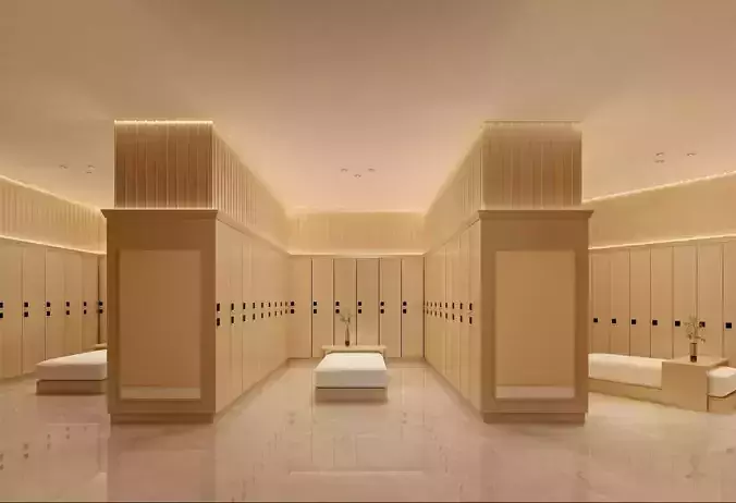 locker room
