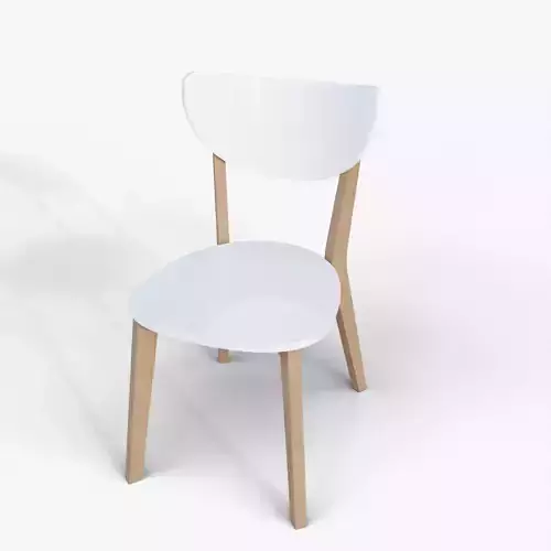 Stylish Round Dining Chair - Contemporary Wooden Furniture
