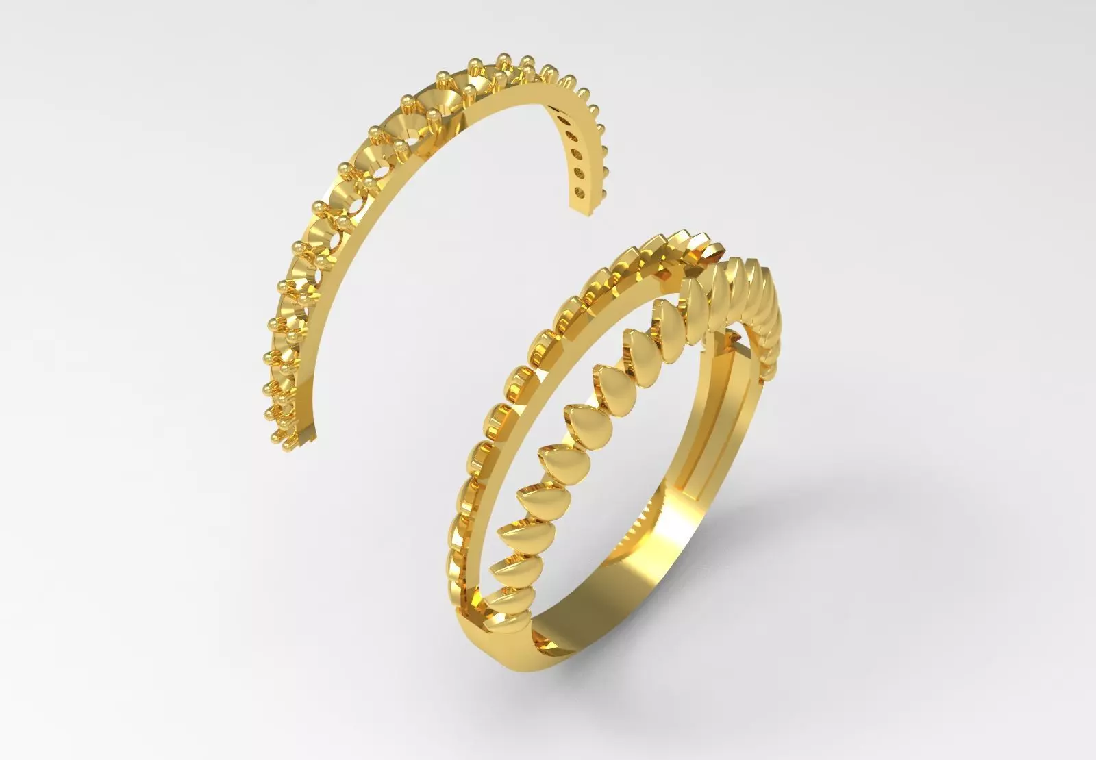 Ring Eternity Ring a Symbol of Shine and Loyalty jr00240 3D print model_17