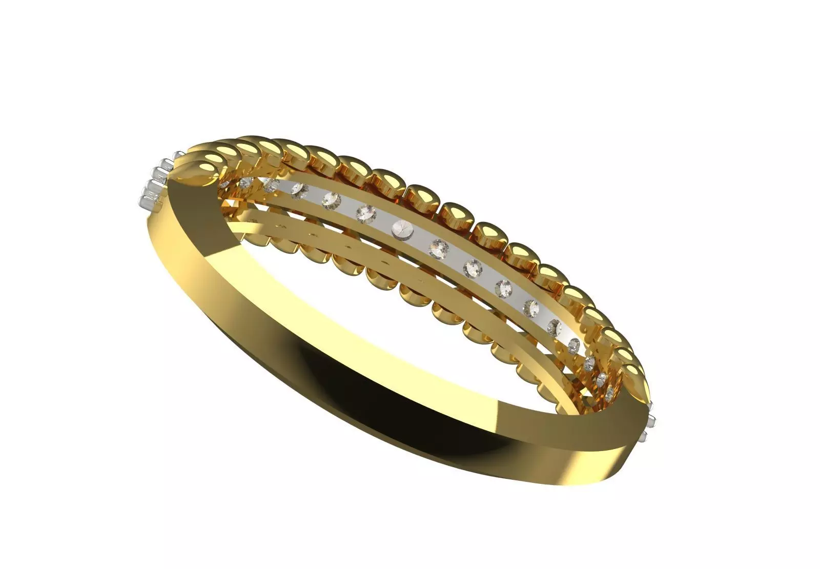 Ring Eternity Ring a Symbol of Shine and Loyalty jr00240 3D print model_13