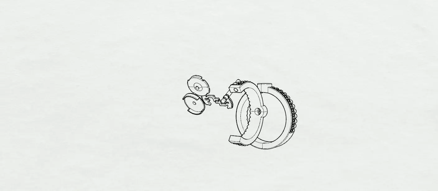 BOUCHERON Ring and Earrings 3D print model_15