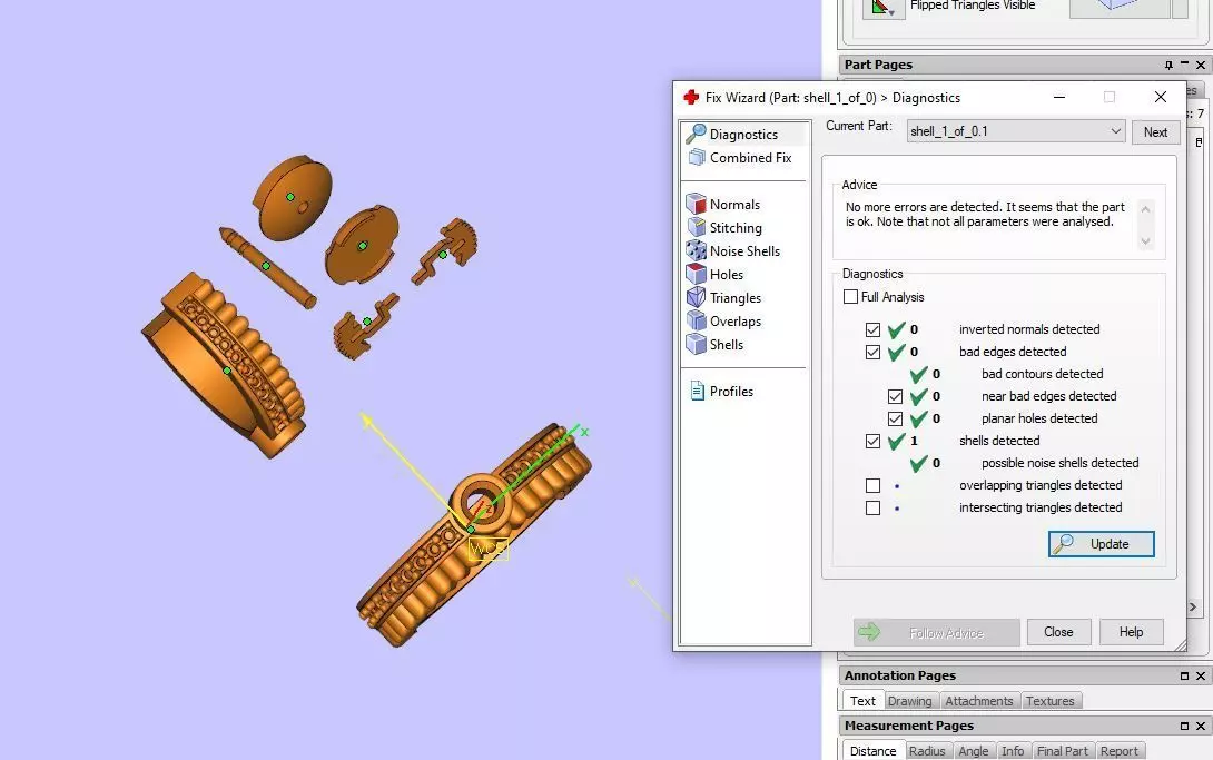 BOUCHERON Ring and Earrings 3D print model_4