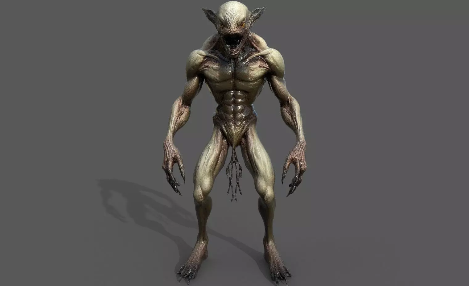 Monsters Pack 1 Low-poly 3D model_1