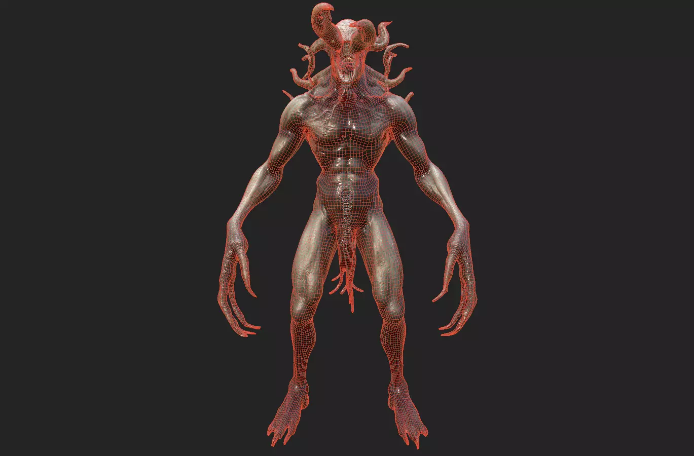 Monsters Pack 1 Low-poly 3D model_34