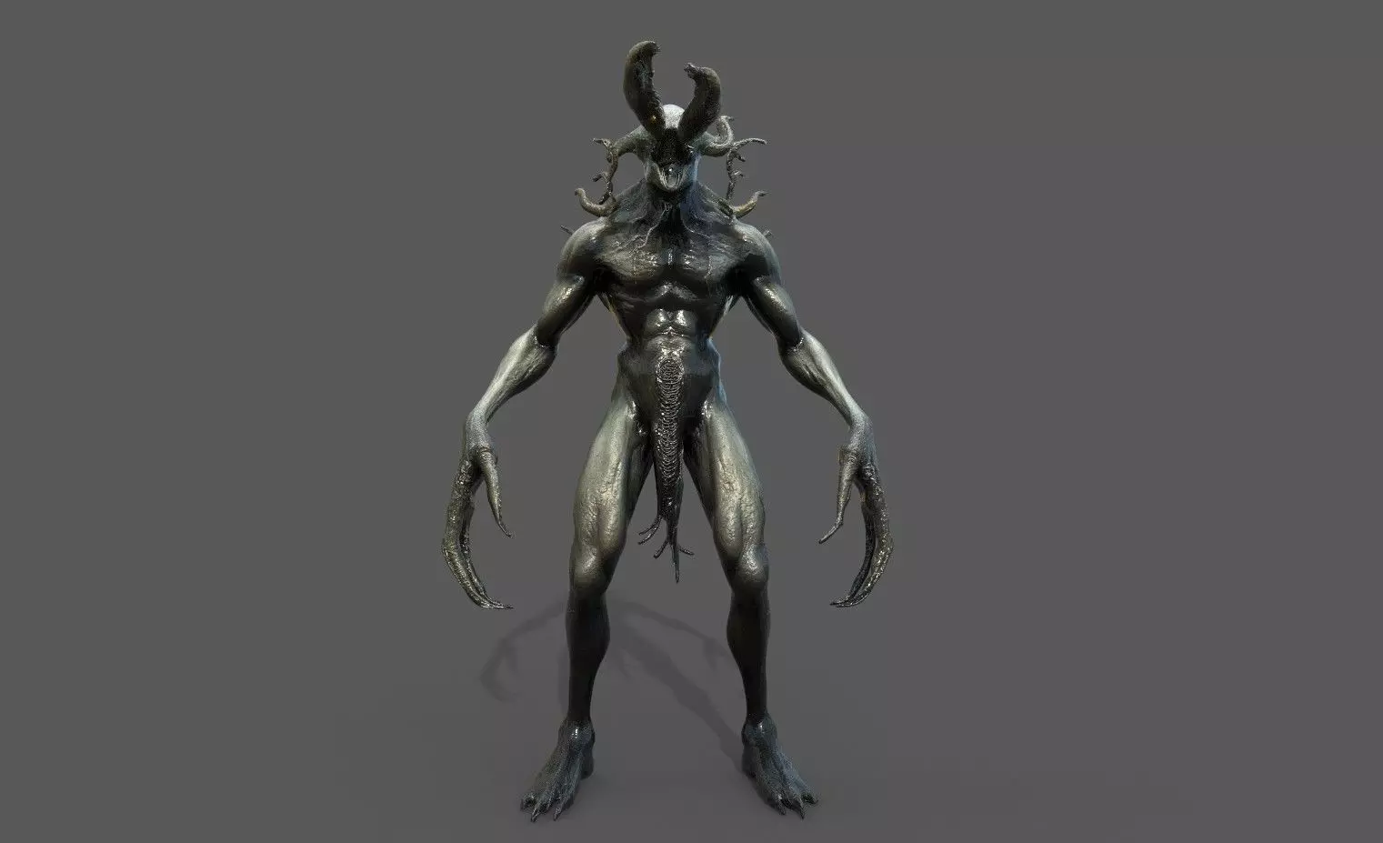 Monsters Pack 1 Low-poly 3D model_4