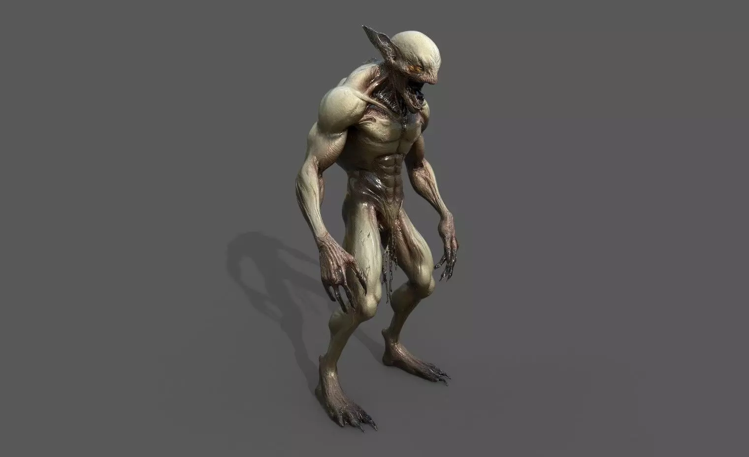 Monsters Pack 1 Low-poly 3D model_19