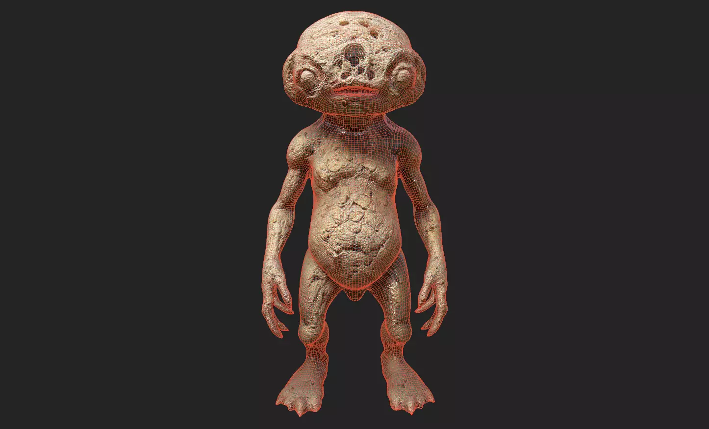 Monsters Pack 1 Low-poly 3D model_33