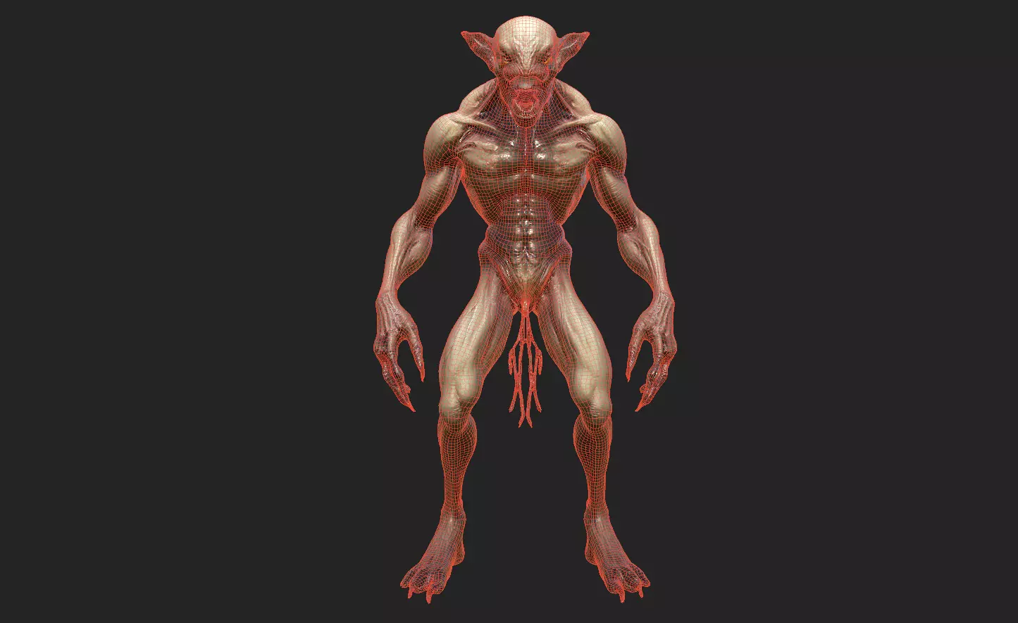 Monsters Pack 1 Low-poly 3D model_31