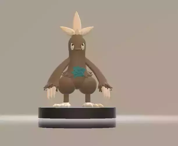 Combusken Toy 3d printable model 