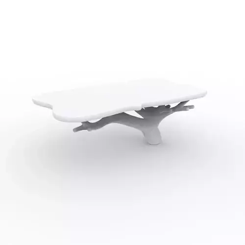 Floating Tree Branch Shelf 3D Printable Model