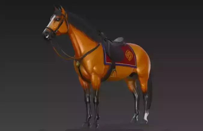 Horse 3d Model