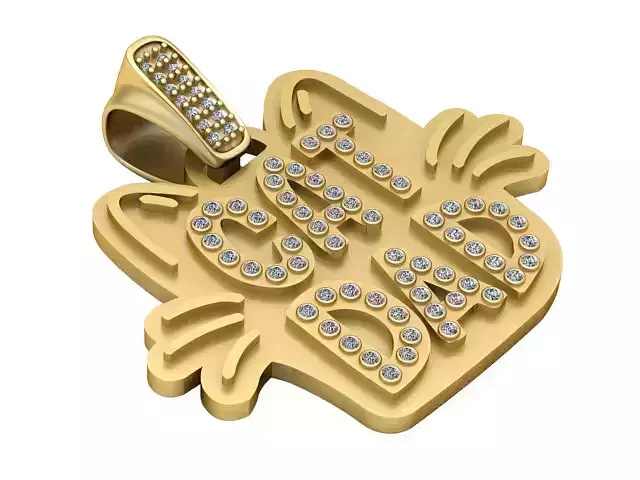 3D Printable CAT DAD Pendant