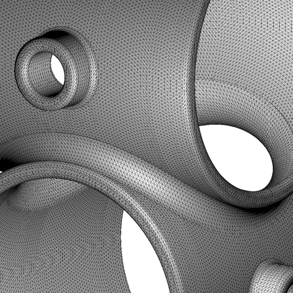 Rusty Crossover Pipe Fitting 3D model_6