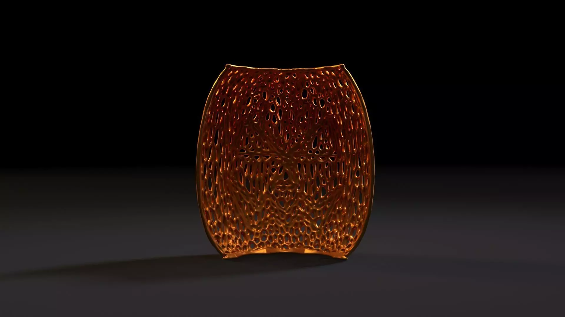 Pumpkin mask halloween 3D print model_3