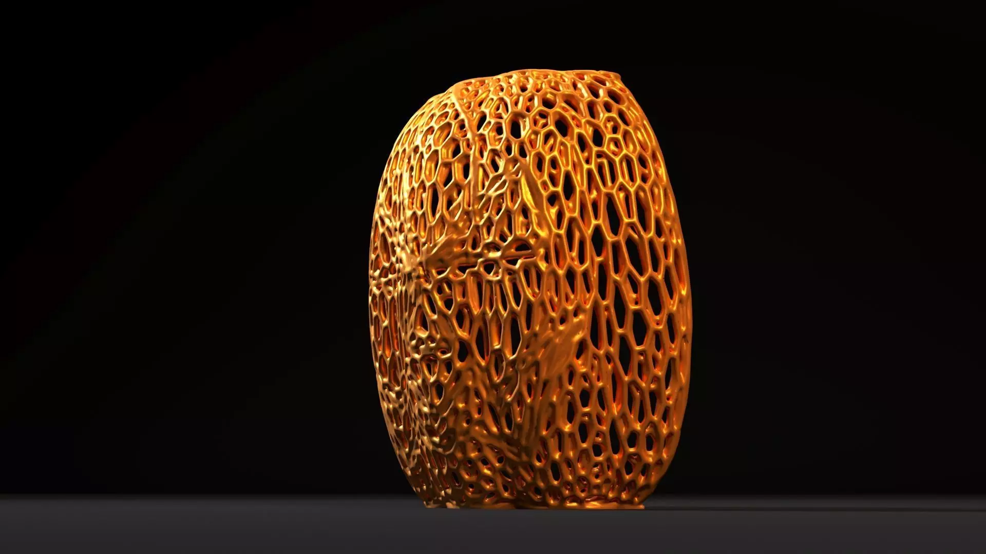 Pumpkin mask halloween 3D print model_9