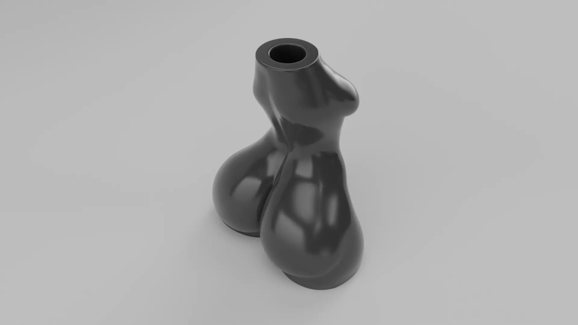 Feminine Body Vase 3D print model_6