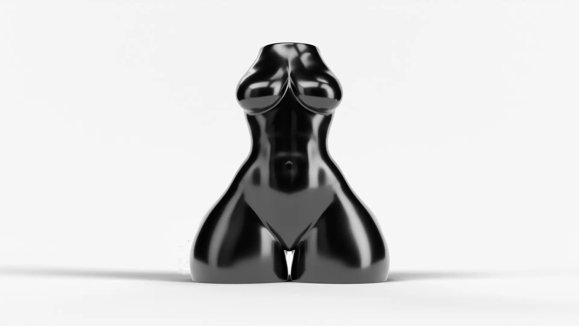 Feminine Body Vase 3D print model_0