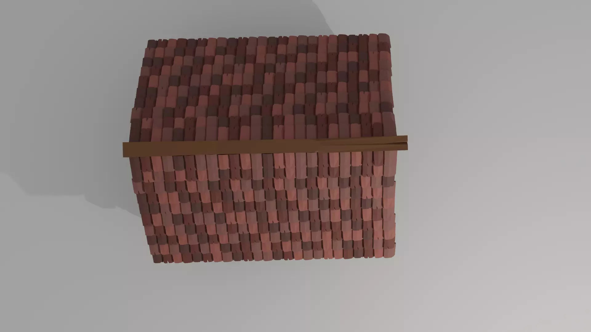 Low poly House Low-poly 3D model_5