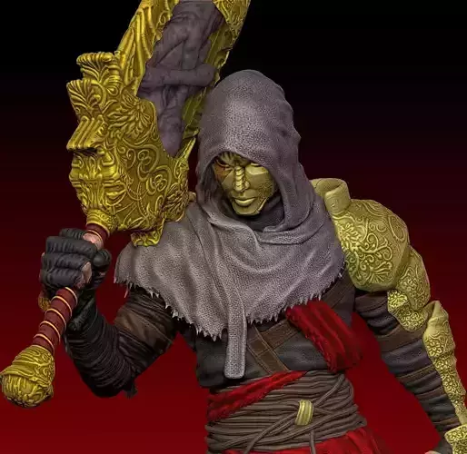 Brother Asterion from Blasphemous 2