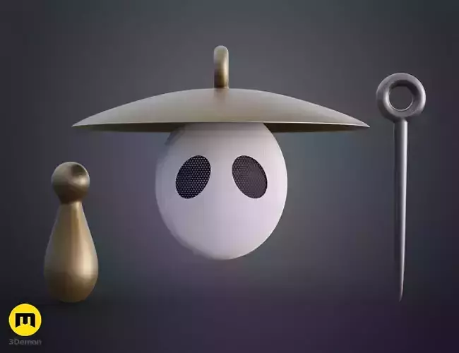 Sherma Hollow Knight Silksong Cosplay Set 3D print model