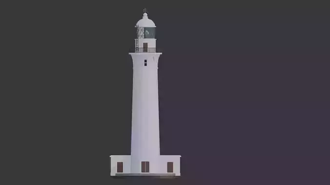 Japanese famous and beloved lighthouses Part1 3D model