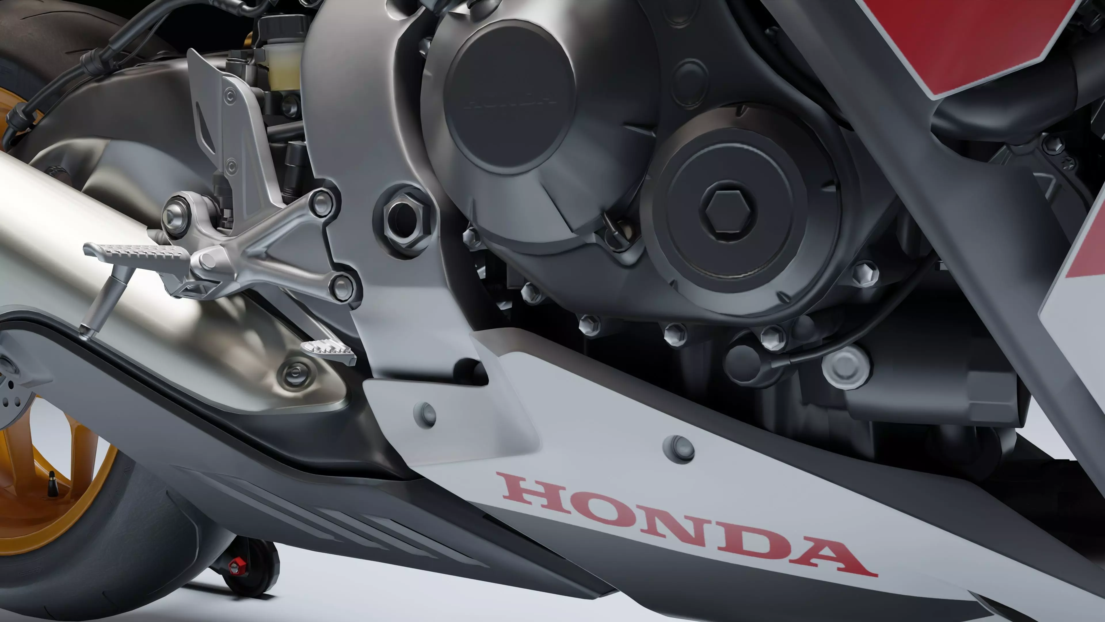 Honda CBR 1000RR Fireblade SP 2015 Low-poly 3D model_18