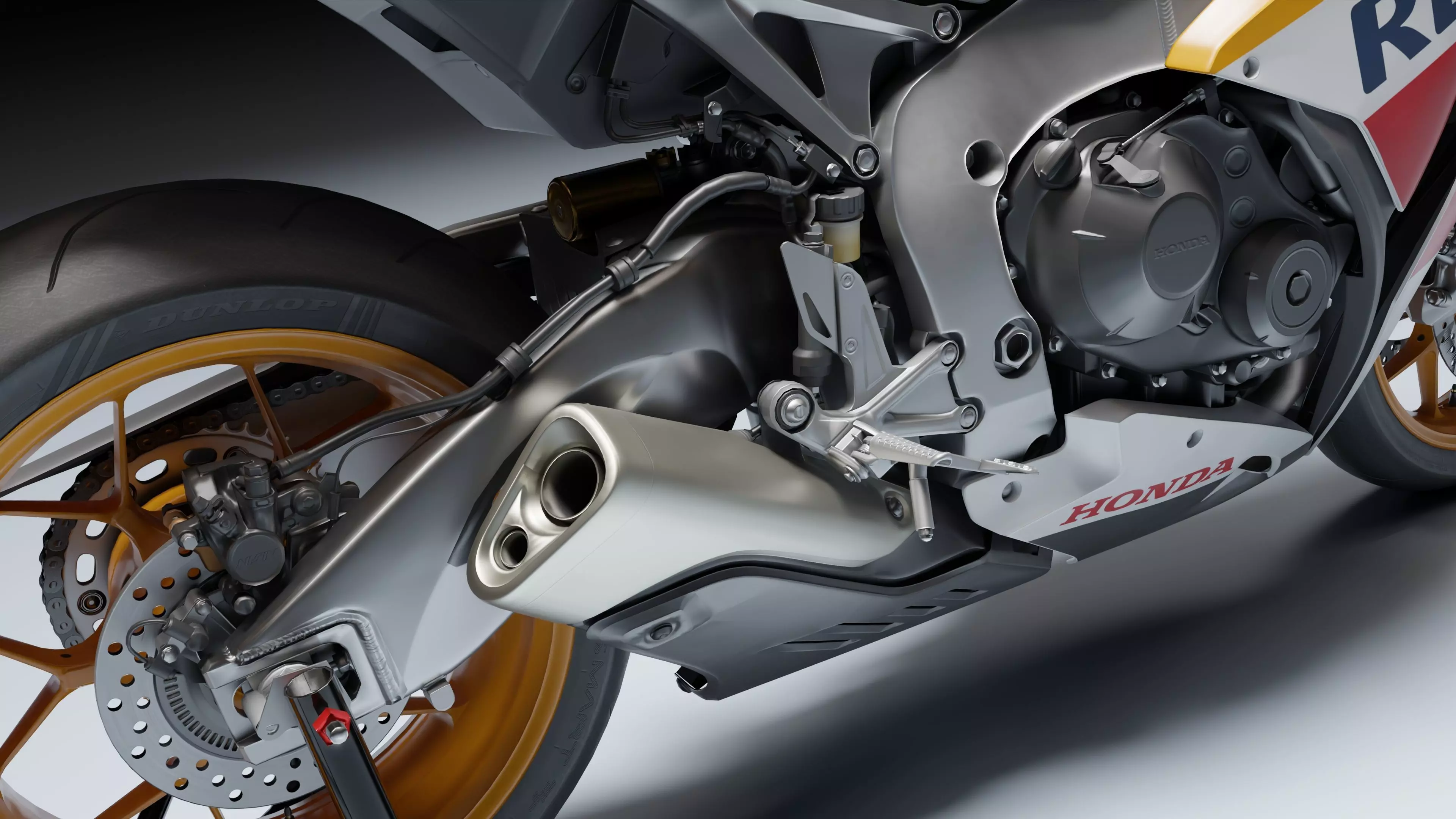 Honda CBR 1000RR Fireblade SP 2015 Low-poly 3D model_24