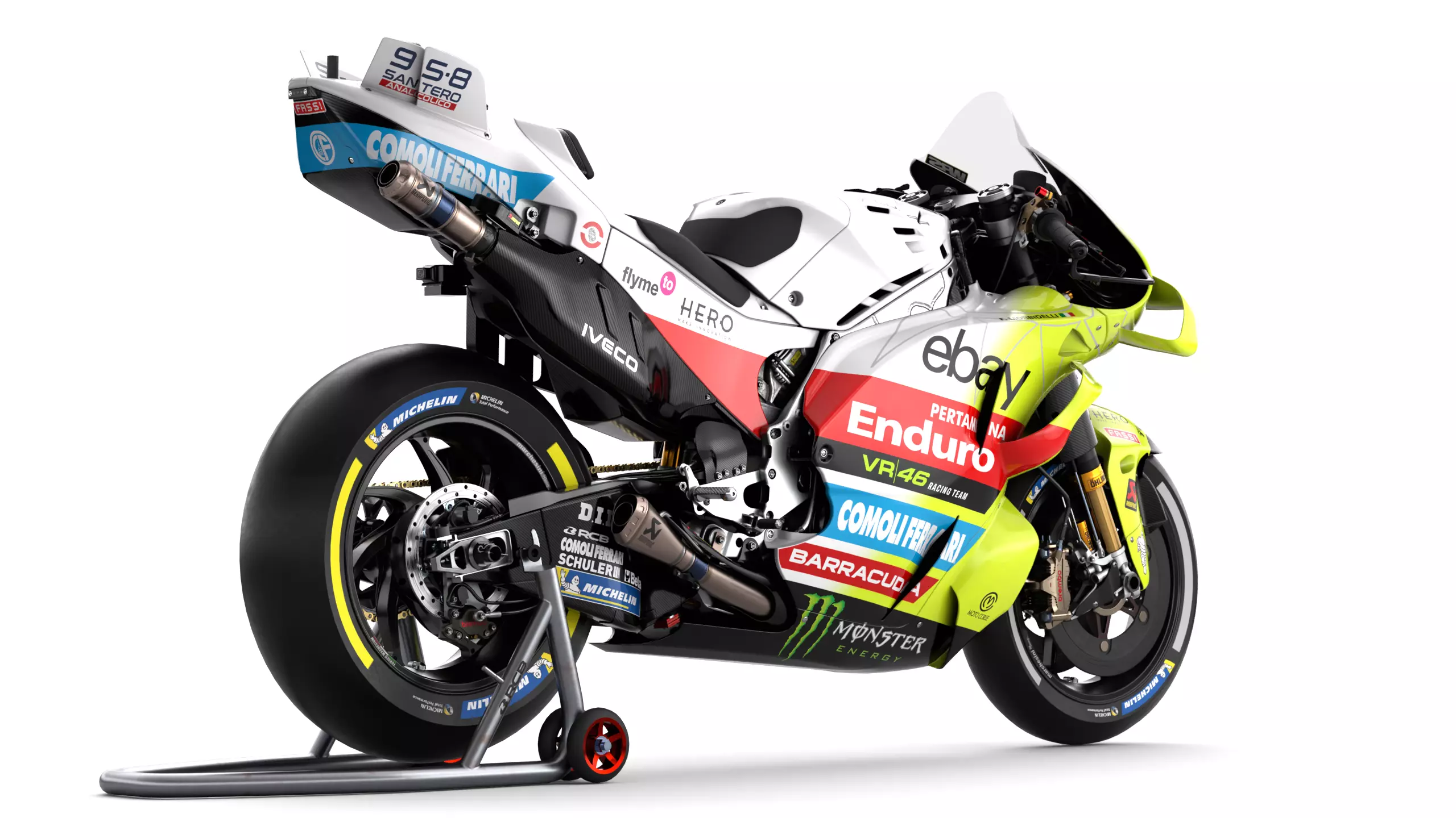MotoGP Ducati Desmosedici GP - 2025 Pertamina Enduro Livery 3D model_5