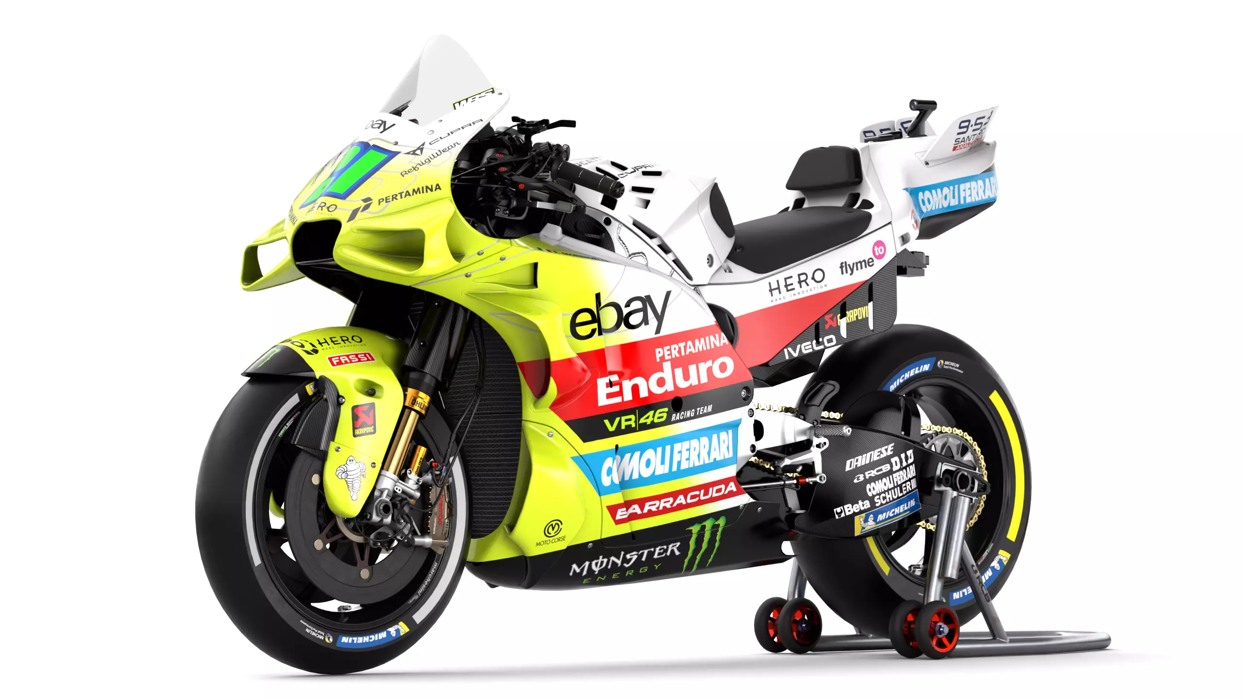 MotoGP Ducati Desmosedici GP - 2025 Pertamina Enduro Livery 3D model_0