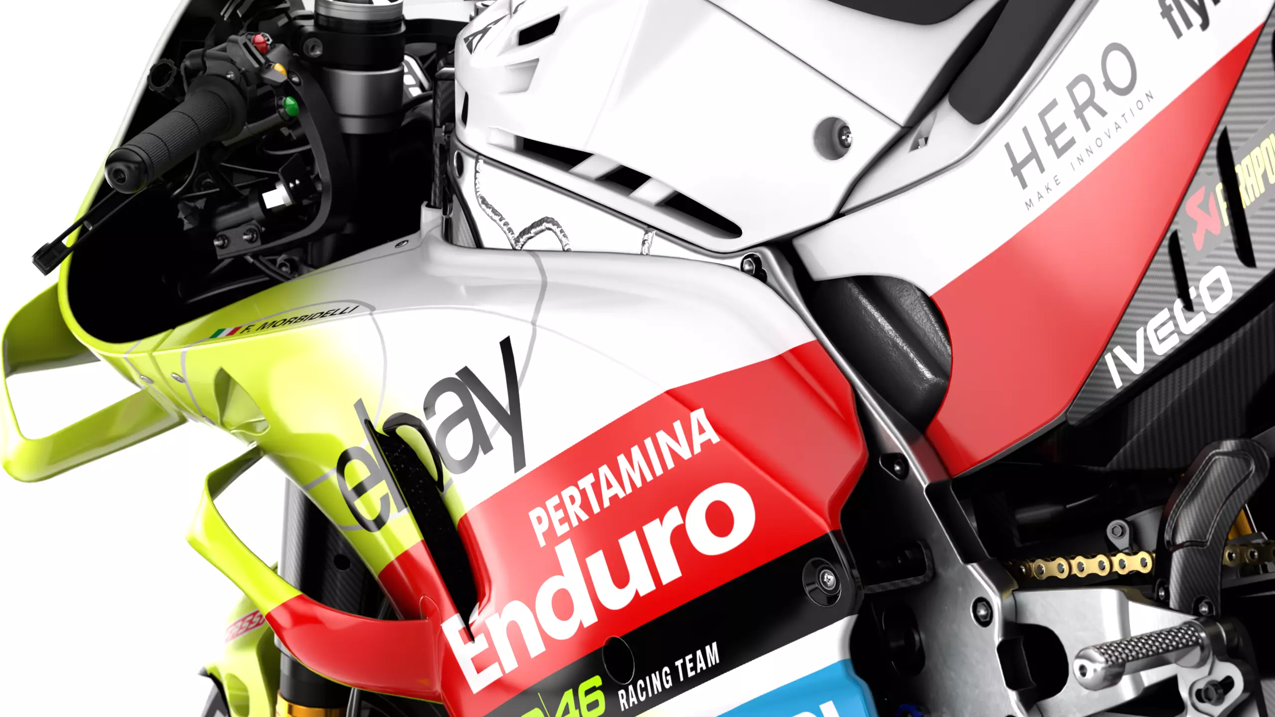 MotoGP Ducati Desmosedici GP - 2025 Pertamina Enduro Livery 3D model_14