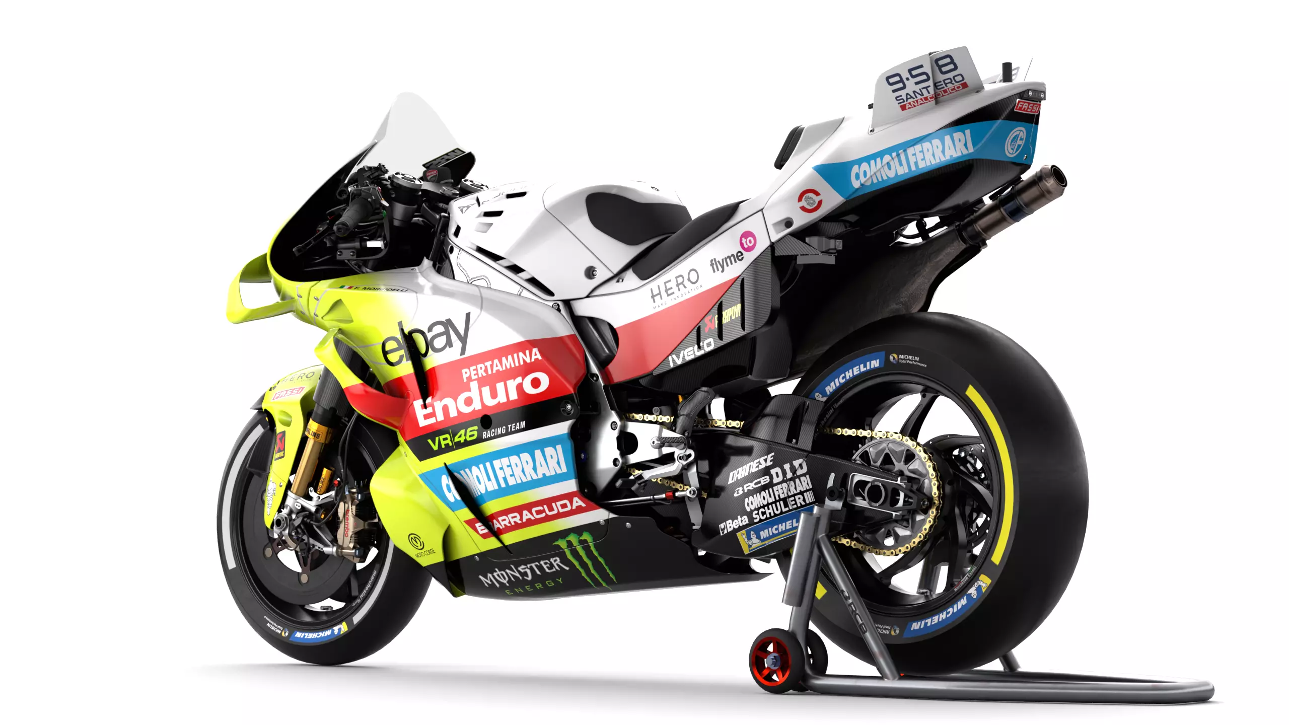 MotoGP Ducati Desmosedici GP - 2025 Pertamina Enduro Livery 3D model_3
