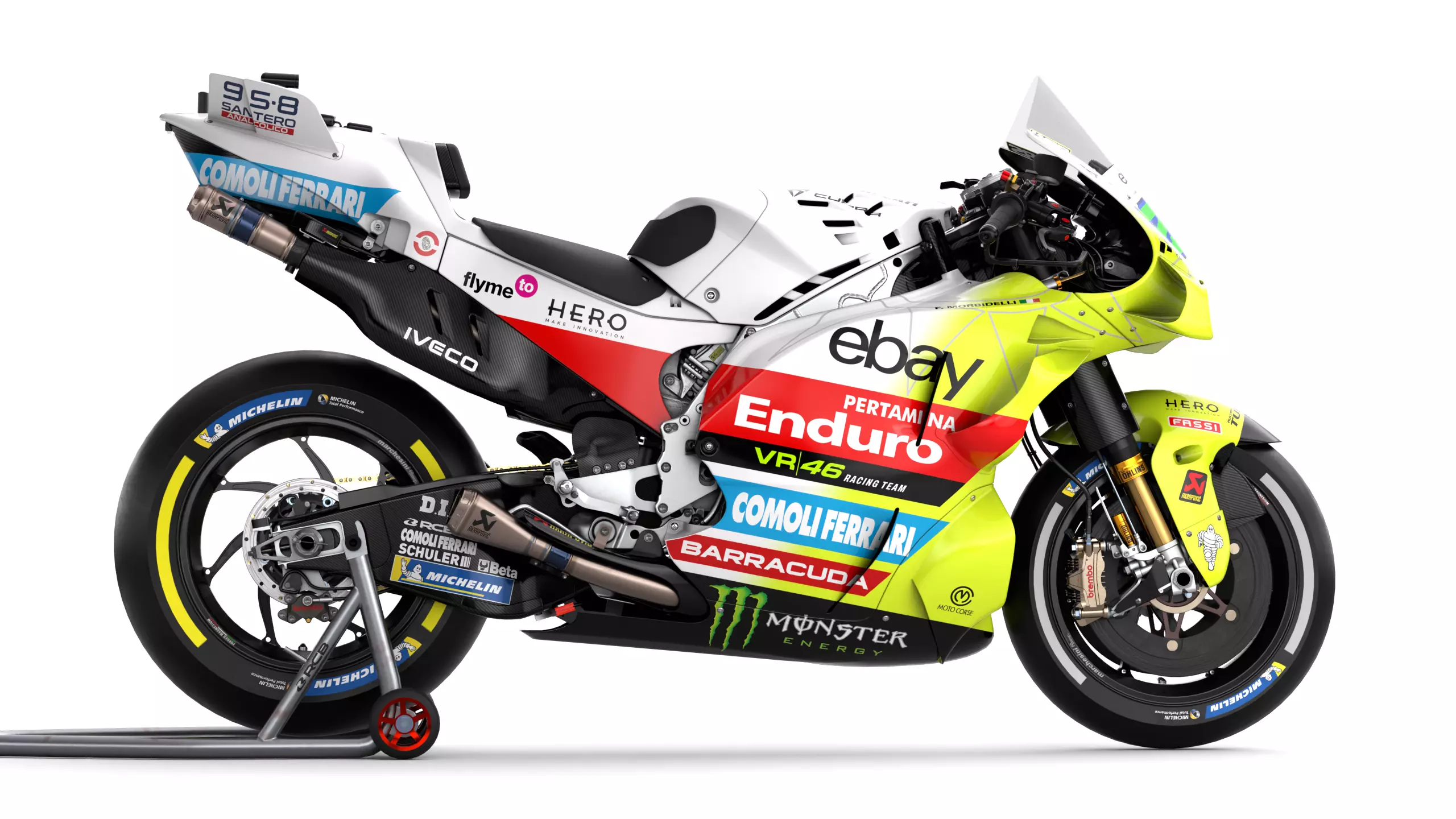 MotoGP Ducati Desmosedici GP - 2025 Pertamina Enduro Livery 3D model_6