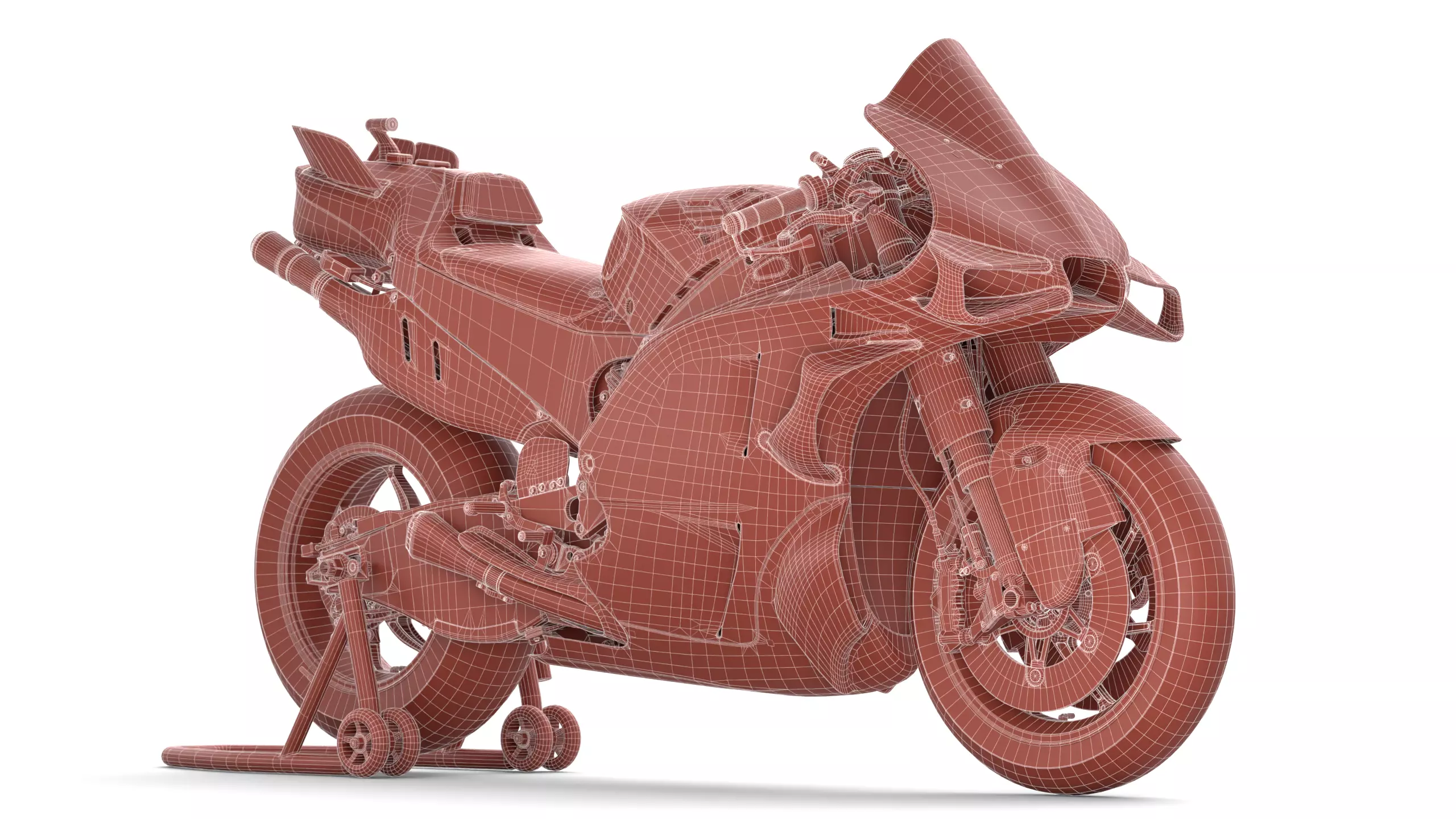 MotoGP Ducati Desmosedici GP - 2025 Pertamina Enduro Livery 3D model_34