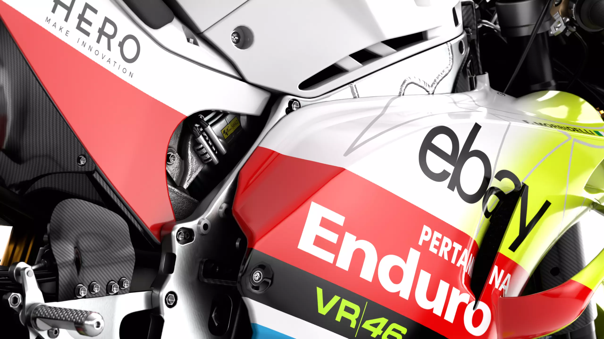 MotoGP Ducati Desmosedici GP - 2025 Pertamina Enduro Livery 3D model_13