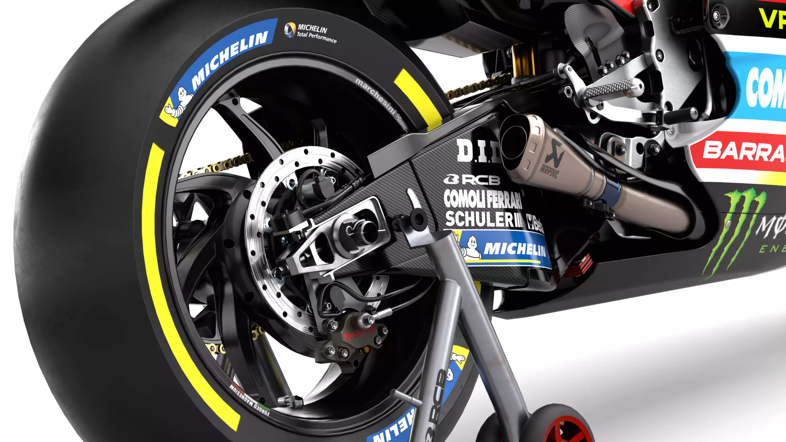 MotoGP Ducati Desmosedici GP - 2025 Pertamina Enduro Livery 3D model_16