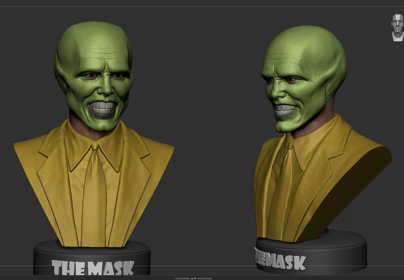 The Mask - Jim Carrey 3D print model_2