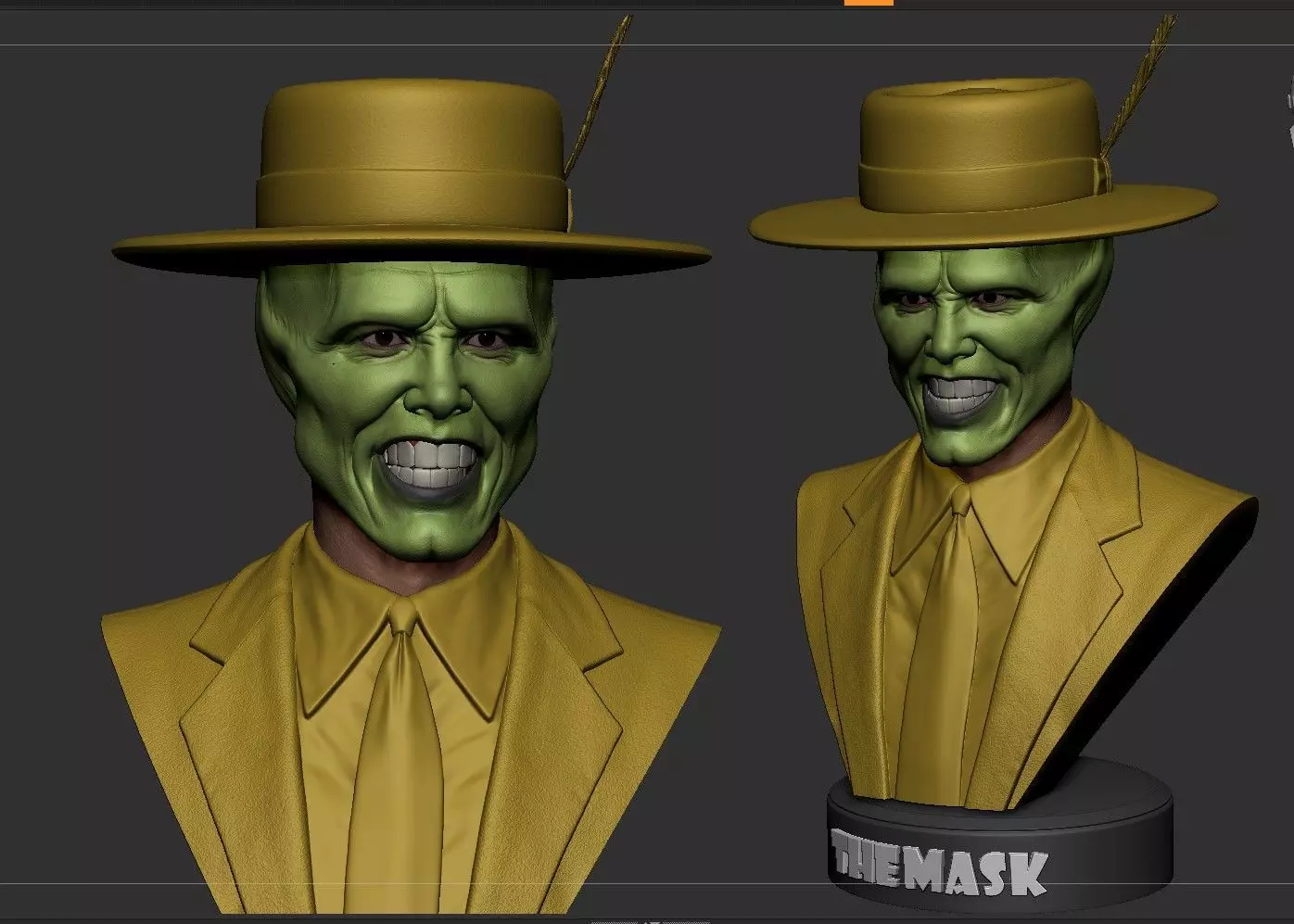 The Mask - Jim Carrey 3D print model_0