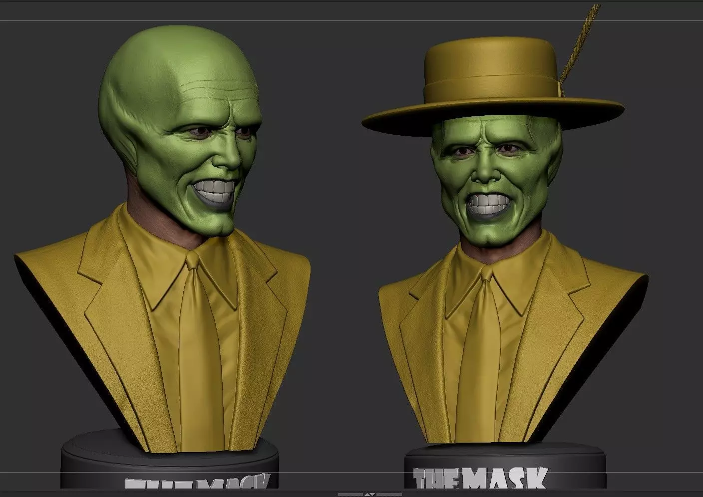The Mask - Jim Carrey 3D print model_1